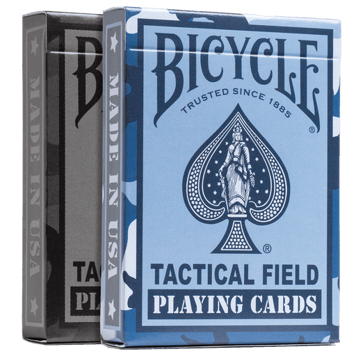 United States Playing Card - Bicycle - Tactical Field Navy/Black Mix - Limolin 