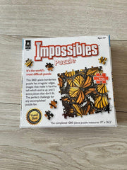 University Games - 1000Pc Puzzle - Impossibles - Nature'S Beauty - Butterflies - Limolin 