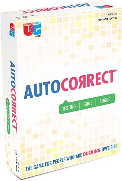 University Games - Auto-Correct - Card Game - Limolin 