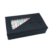 University Games - Chickenfoot - Double 9 - Color Dot - Dominoes - Limolin 