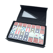 University Games - Chickenfoot - Double 9 - Color Dot - Dominoes - Limolin 