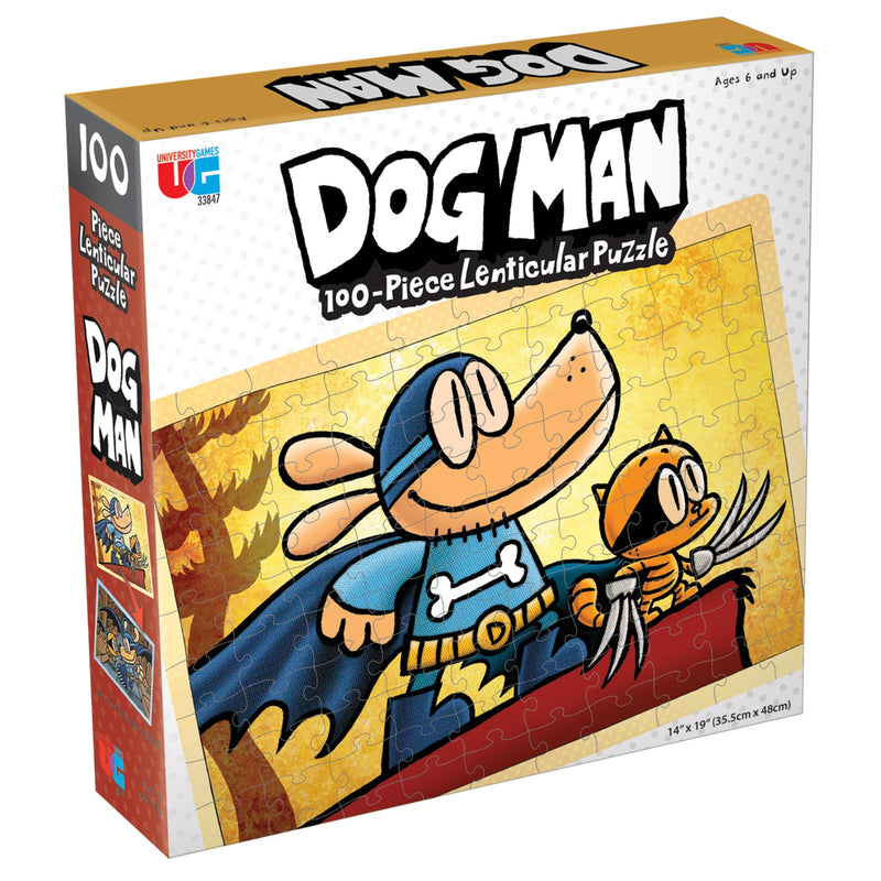 University Games - DOG MAN ADVENTURES PUZZLE - Limolin 