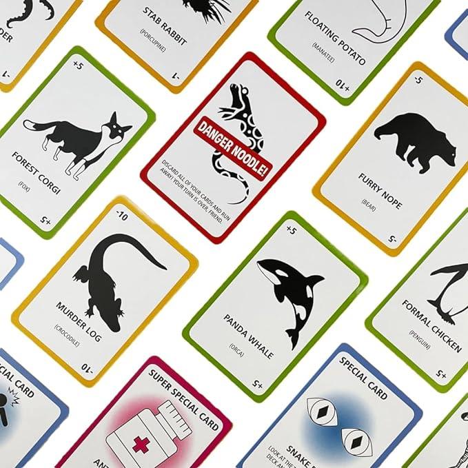 University Games - Danger Noodle - Card Game - Limolin 