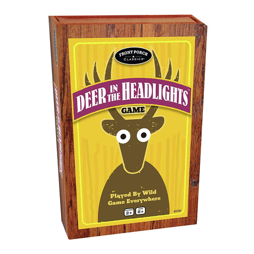 University Games - Deer In The Headlights - Card And Dice Game - Limolin 
