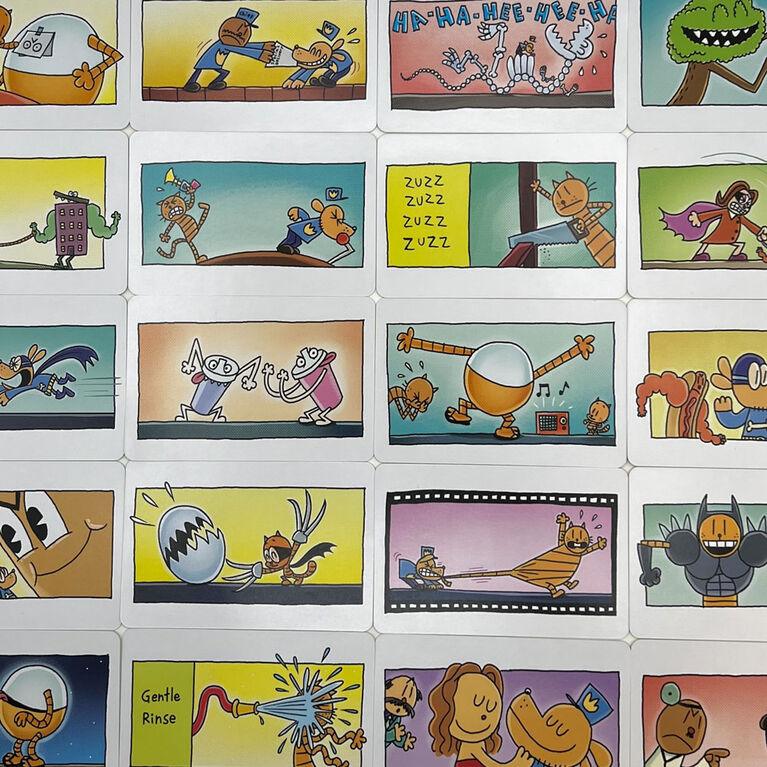 University Games - Dog Man - Flip-O-Rama Card Game - Limolin 