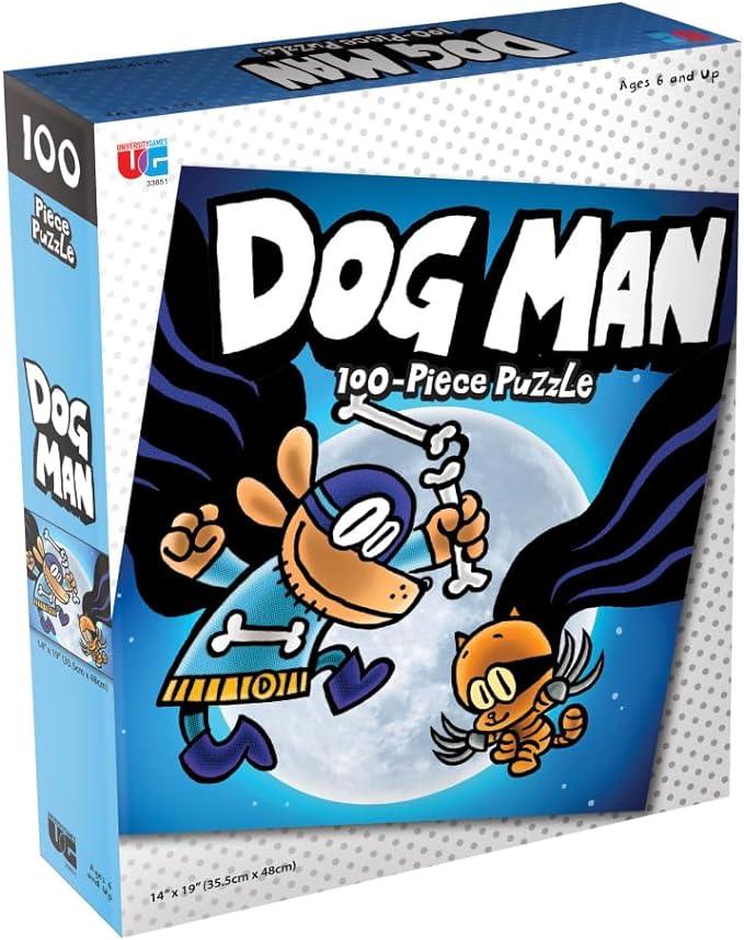 University Games - Dog Man - Puzzle - Dog Man And Cat Kid - Limolin 