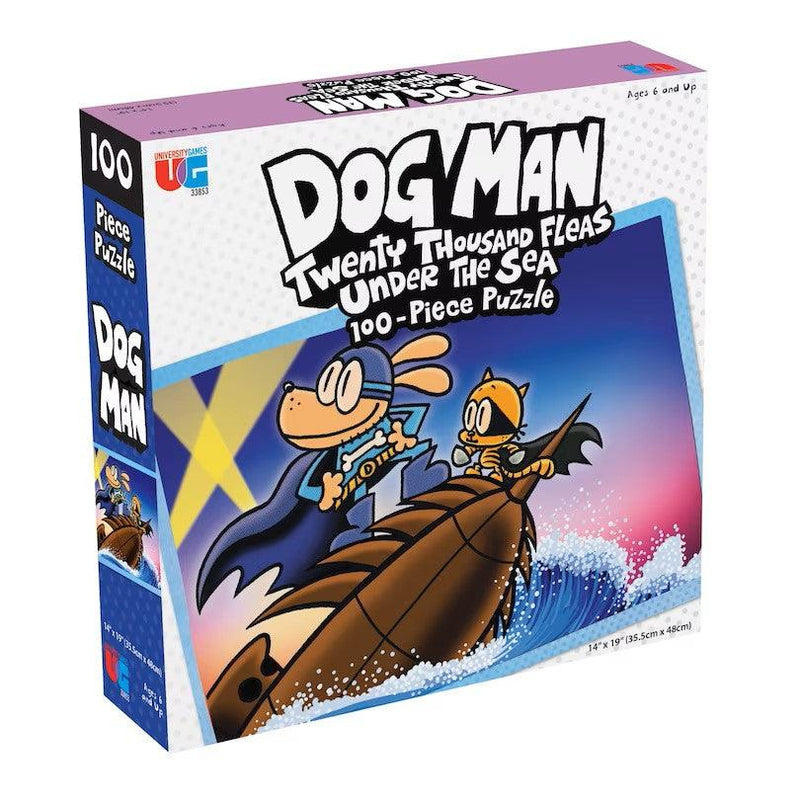 University Games - Dog Man - Puzzle - Twenty Thousand Fleas Under The Sea - Limolin 