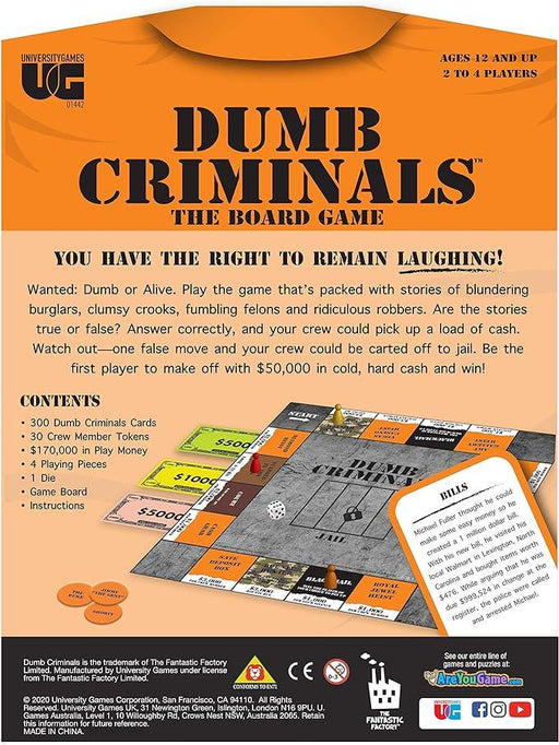 University Games - Dumb Criminals - Limolin 
