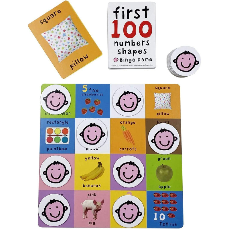 University Games - First 100 Numbers - and Shapes - Limolin 