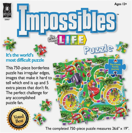 University Games - Impossibles Game of Life Puzzle (750 Piece) - Limolin 