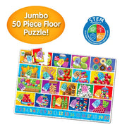 University Games - Jumbo Floor Puzzles - Numbers - Limolin 