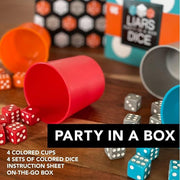 University Games - Liar'S Dice Party In A Box - Limolin 
