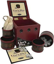 University Games - Liar'S Dice - Wooden - Limolin 