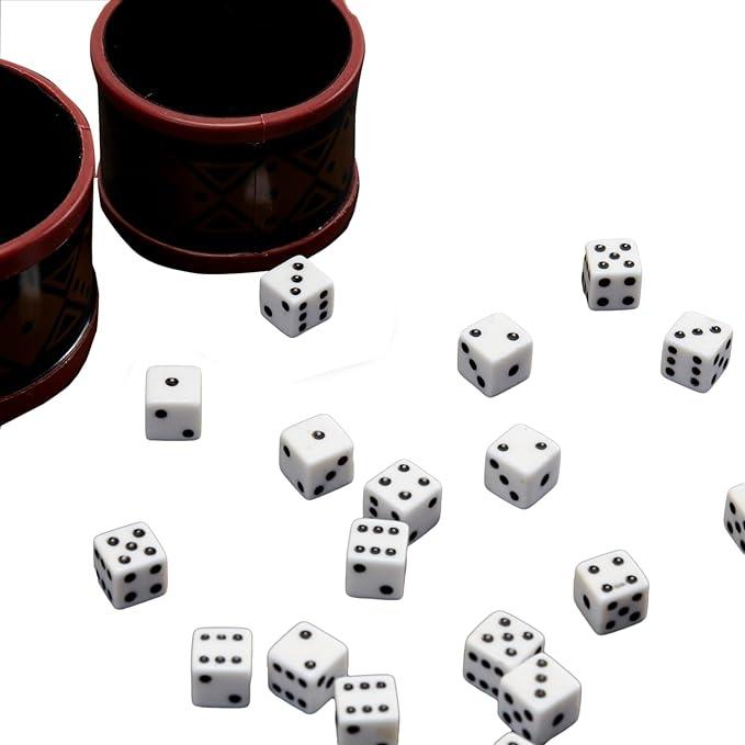 University Games - Liar'S Dice - Wooden - Limolin 