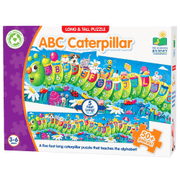University Games - Long & Tall Puzzles - Abc Caterpillar - Limolin 