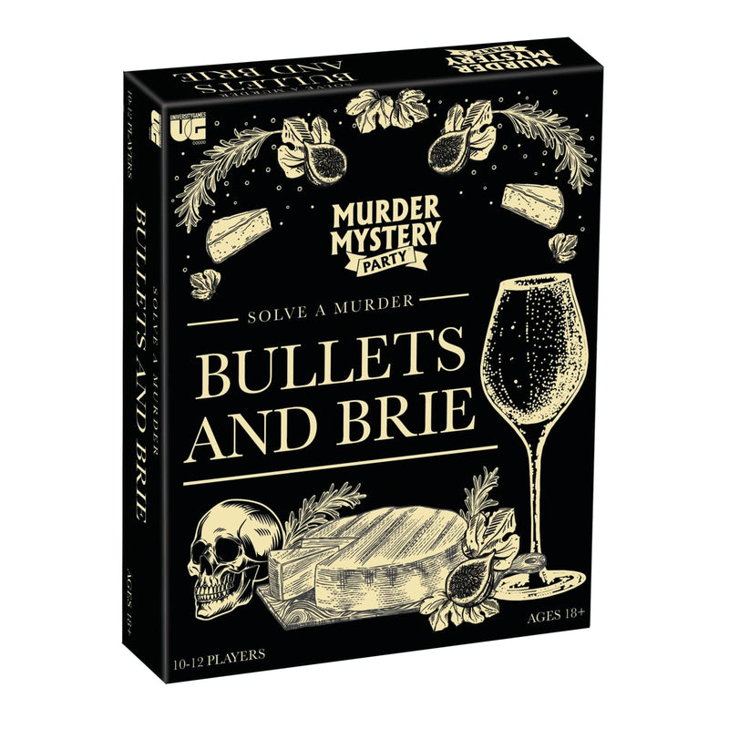 University Games - MURDER MYSTERY - BULLETS and BRIE - Limolin 