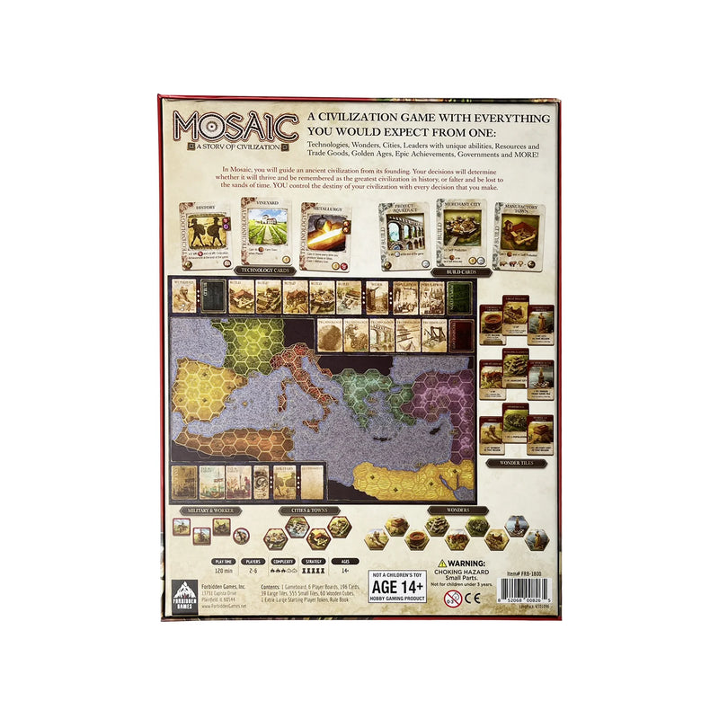 University Games - Mosaic - Story of Civilization - Limolin 