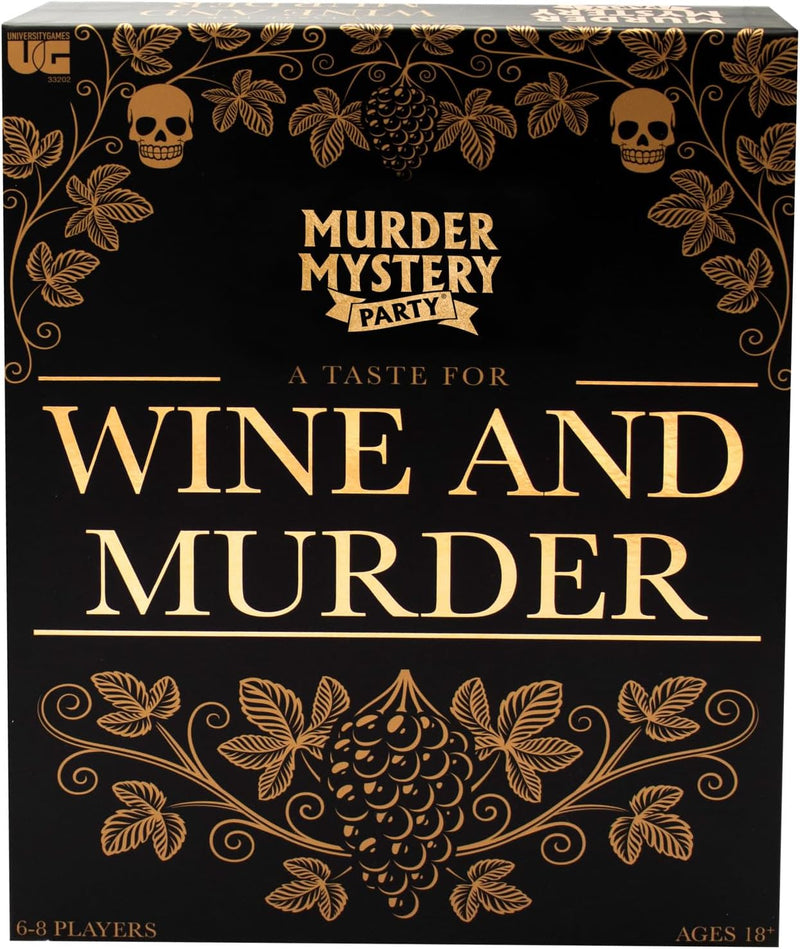 University Games - Murder Mystery - A Taste For Wine And Murder - Limolin 