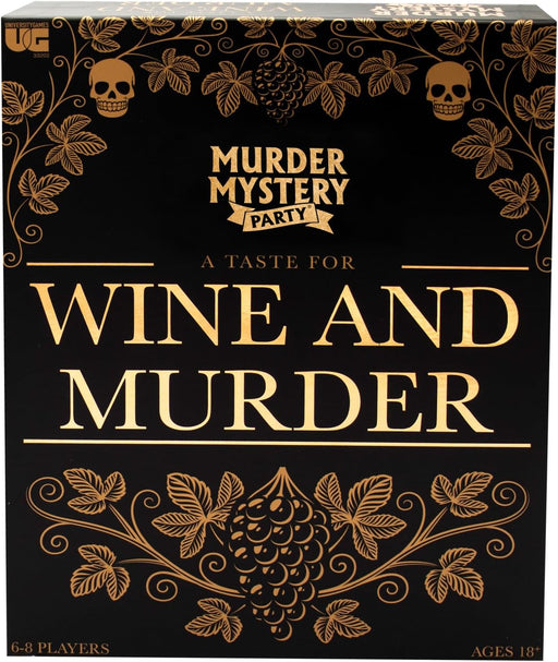University Games - Murder Mystery - A Taste For Wine And Murder - Limolin 