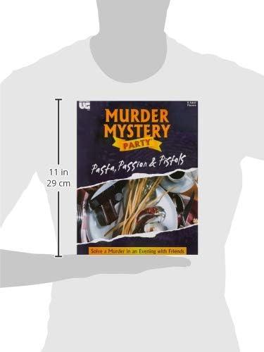 University Games - Murder Mystery - Pasta, Passion And Pistols - Limolin 