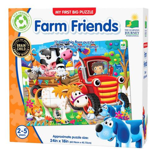 University Games - My First Big Floor Puzzle - Farm Friends - Limolin 