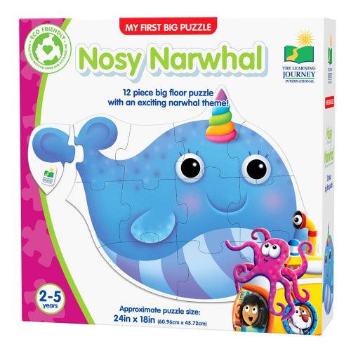 University Games - My First Big Floor Puzzle - Nosy Narwhal - Limolin 