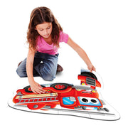 University Games - My First Big Vehicle Floor Puzzle - Fire Truck - Limolin 