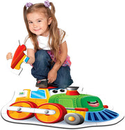 University Games - My First Big Vehicle Floor Puzzle - Train - Limolin 
