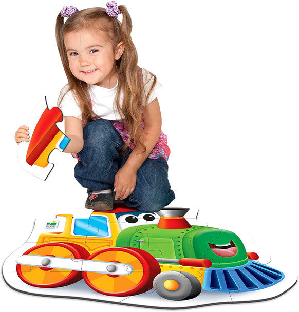 University Games - My First Big Vehicle Floor Puzzle - Train - Limolin 