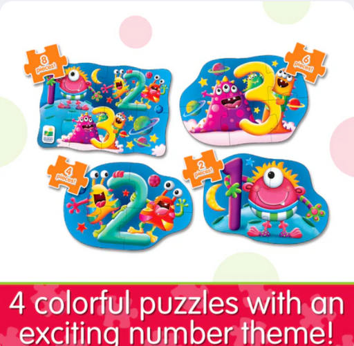 University Games - My First Puzzle Sets - 4-in-A-Box Puzzles - 123 - Limolin 