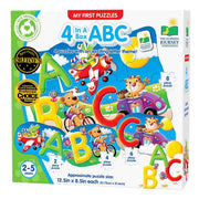 University Games - My First Puzzle Sets - 4-in-A-Box Puzzles - Abc - Limolin 