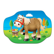 University Games - My First Puzzle Sets - 4-in-A-Box Puzzles - Farm - Limolin 