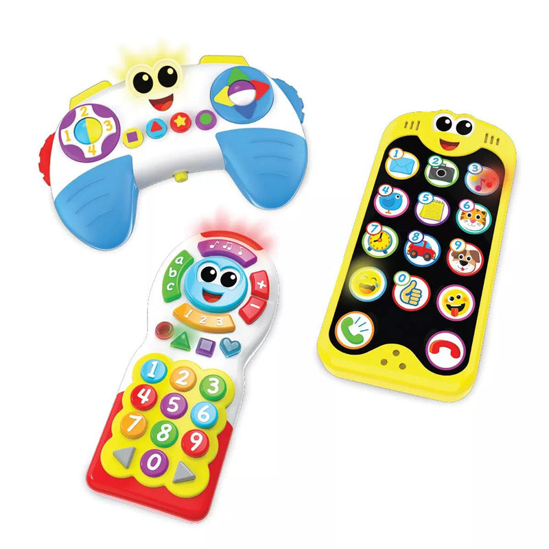 University Games - On The Go - 3Pk Set (Cellphone, Remote & Game Controller) - Limolin 