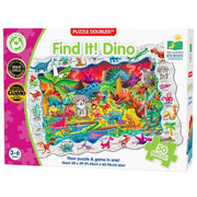 University Games - Puzzle Doubles - Find It! Dinosaurs - Limolin 