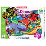 University Games - Puzzle Doubles - Glow In The Dark - Dinos (Updated) - Limolin 