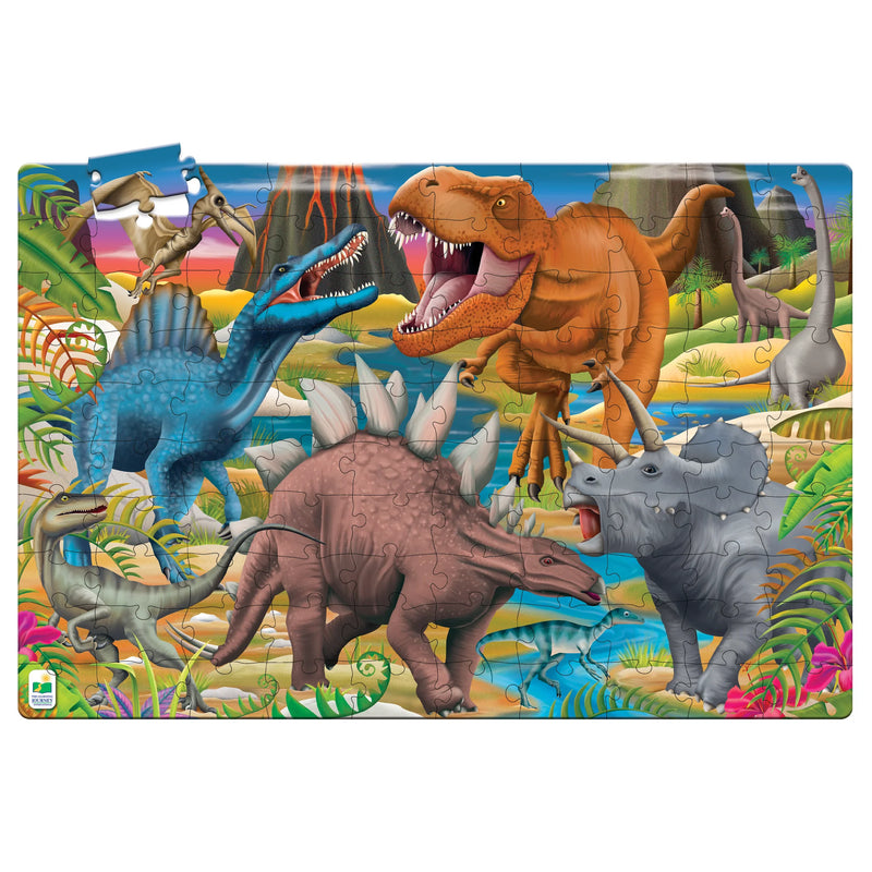 University Games - Puzzle Doubles - Glow In The Dark - Dinos (Updated) - Limolin 