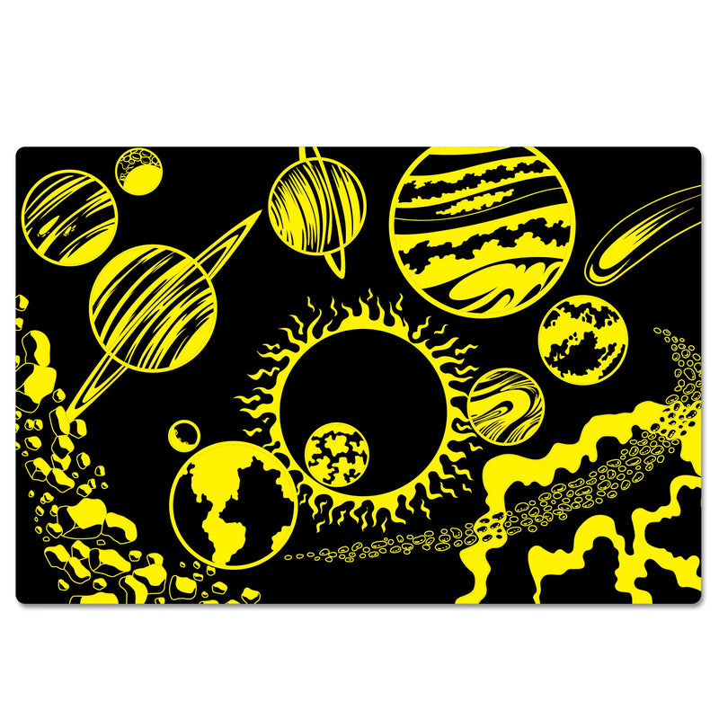 University Games - Puzzle Doubles - Glow In The Dark - Space - Limolin 