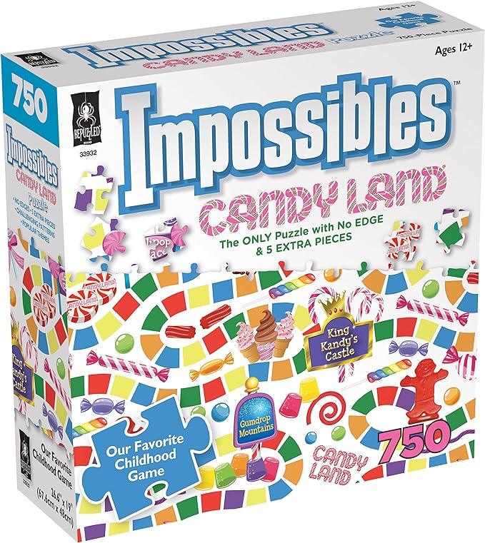 University Games - Puzzle - Impossibles Candy Land - 750Pc - Limolin 