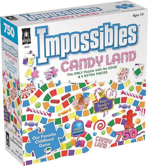 University Games - Puzzle - Impossibles Candy Land - 750Pc - Limolin 