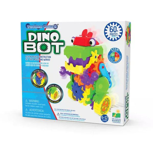 University Games - Techno Gears - Dino Bot - 60Pcs - Limolin 