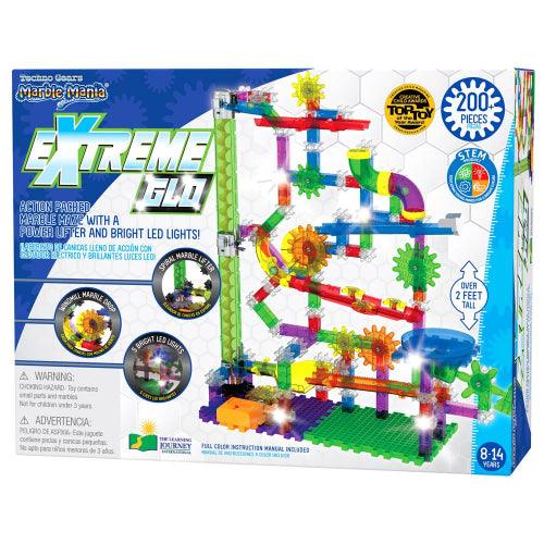 University Games - Techno Gears Marble Mania - Extreme Glo - 200Pcs - Limolin 