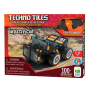 University Games - Techno Tiles - Muscle Car - 100Pcs - Limolin 