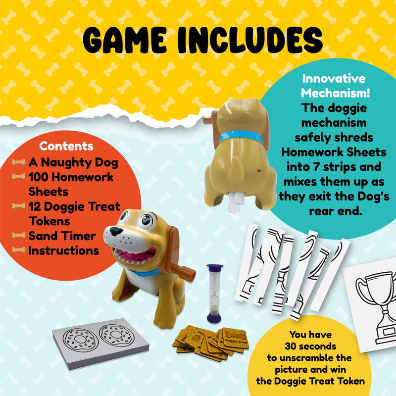 University Games - The DOG ATE MY HOMEWORK GAME - Limolin 