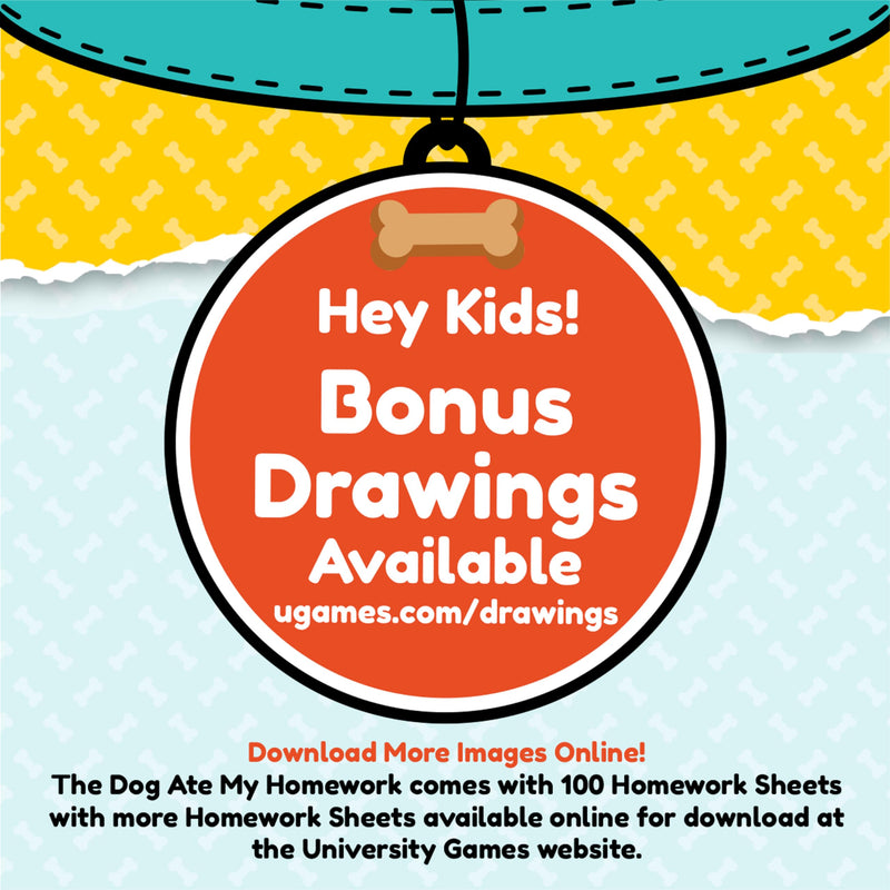 University Games - The DOG ATE MY HOMEWORK GAME - Limolin 