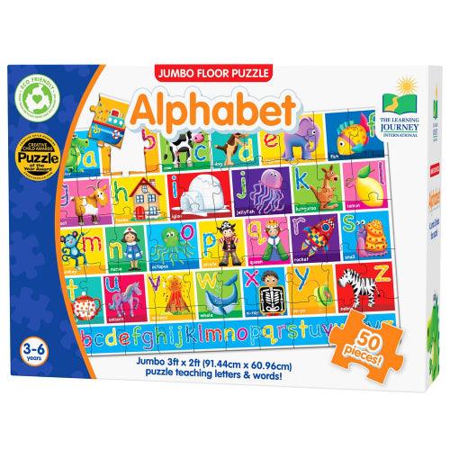 University Games - umbo Floor Puzzles Alphabet (50 pieces) - Limolin 