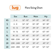 LUG - Flare Colorblock Dress