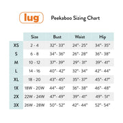LUG - Peekaboo Sweater Fleece Tunic Hoodie