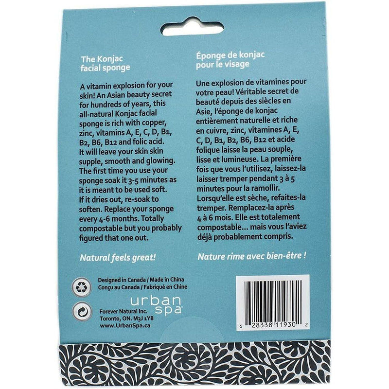 Urban Spa - The Konjac Facial Sponge 1's - Limolin 