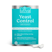Utiva - Boric Acid Yeast Control Vag Sup - 30 V.Suppositories - Limolin 