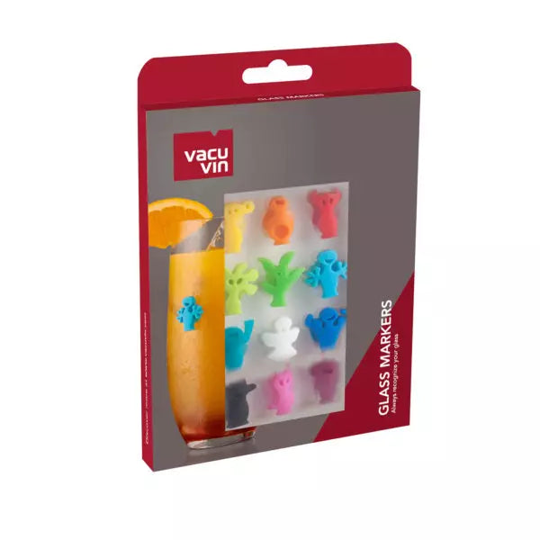 VACUVIN - Glass Markers Party Set 12/ST - Limolin 
